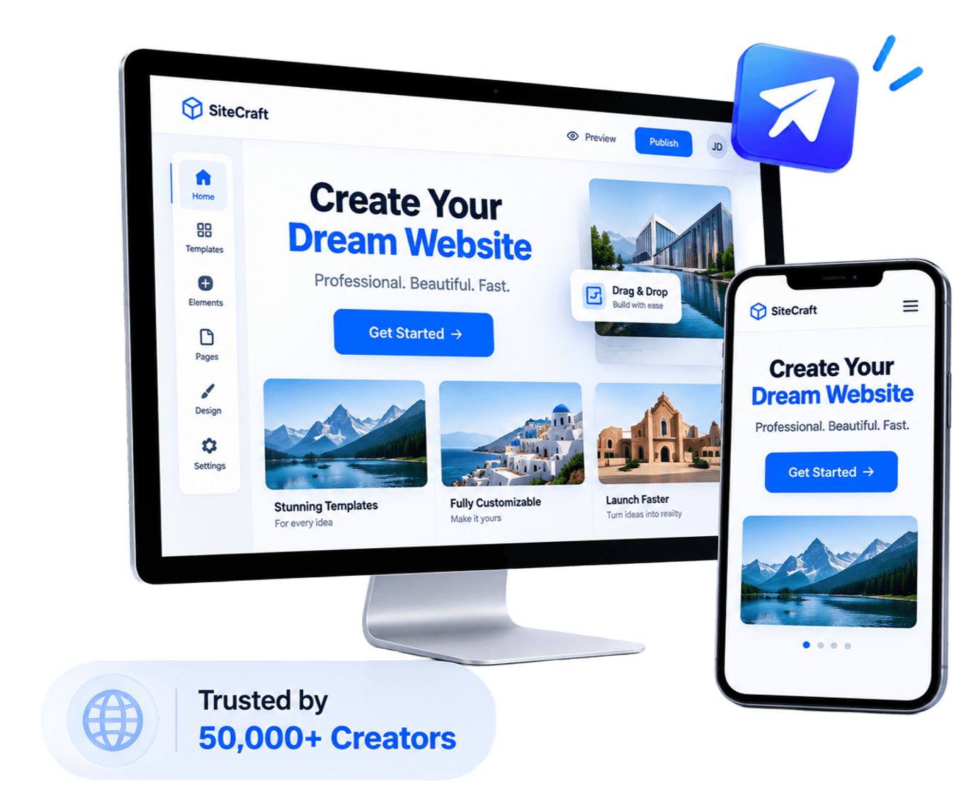 Website Builder Solution